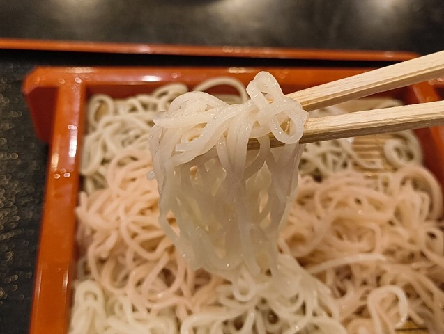 真っ白い更科蕎麦