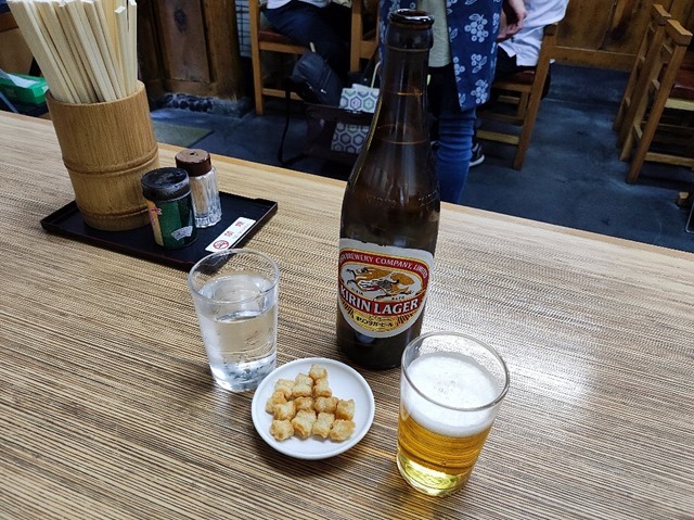 ビールはキリンのラガー だ