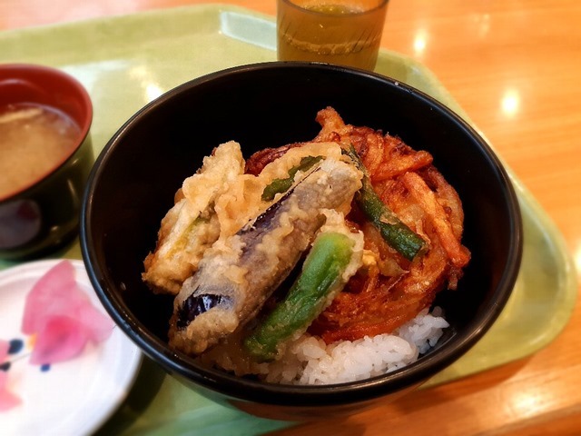 野菜天丼