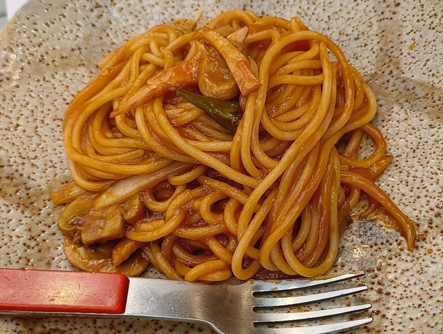 昔ながらのナポリタン