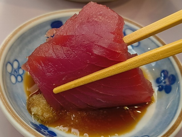 かつおの刺身