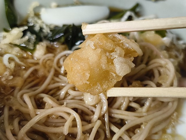 天かすがでかすぎる