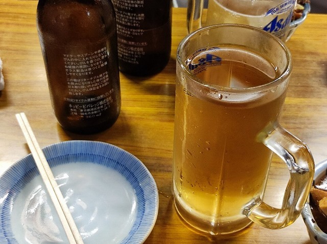 ホッピー氷なし