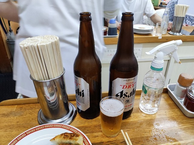 ビールは2本目に突入