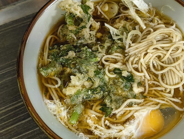 春菊天を汁に浸すのだ