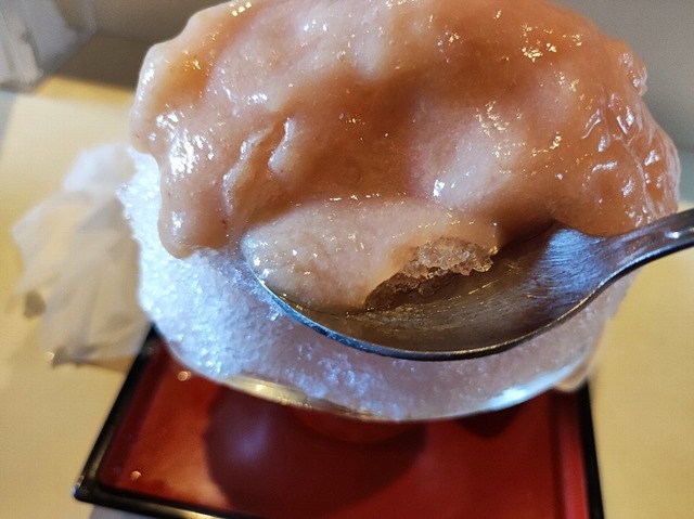 確かに桃だ、桃の味がする