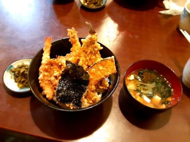 サービス天丼