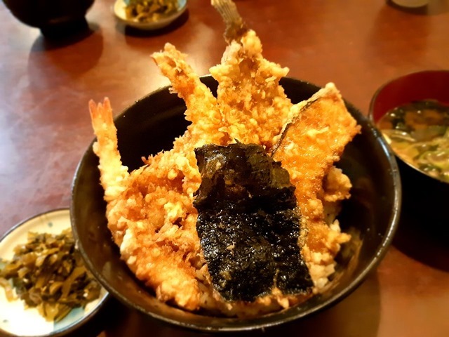 サービス天丼