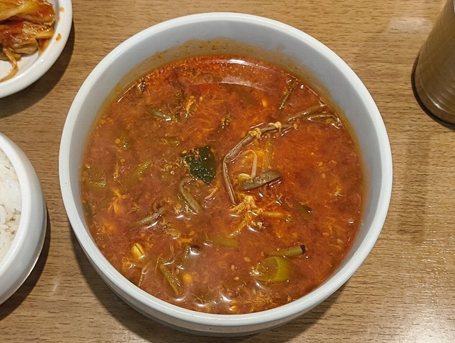 ユッケジャンスープ