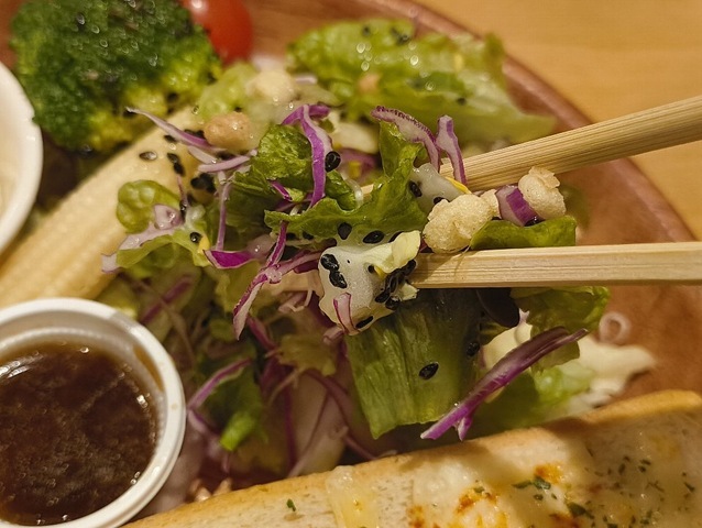 サラダがうまいのだよ（笑）