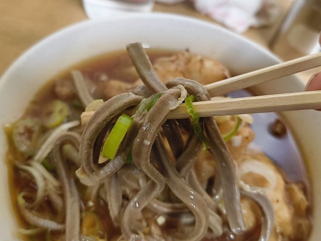 太そばを手繰る