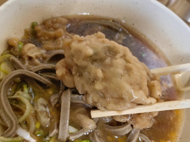 かき天を食べる